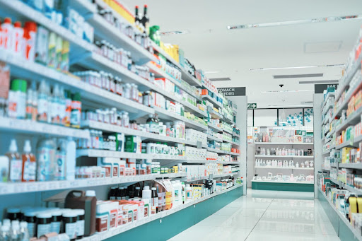 Well-Stocked Pharmacy Shelves at LifeCare Hospitals